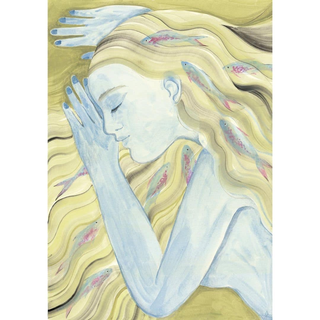 Esther Lara artista illustration, fishes