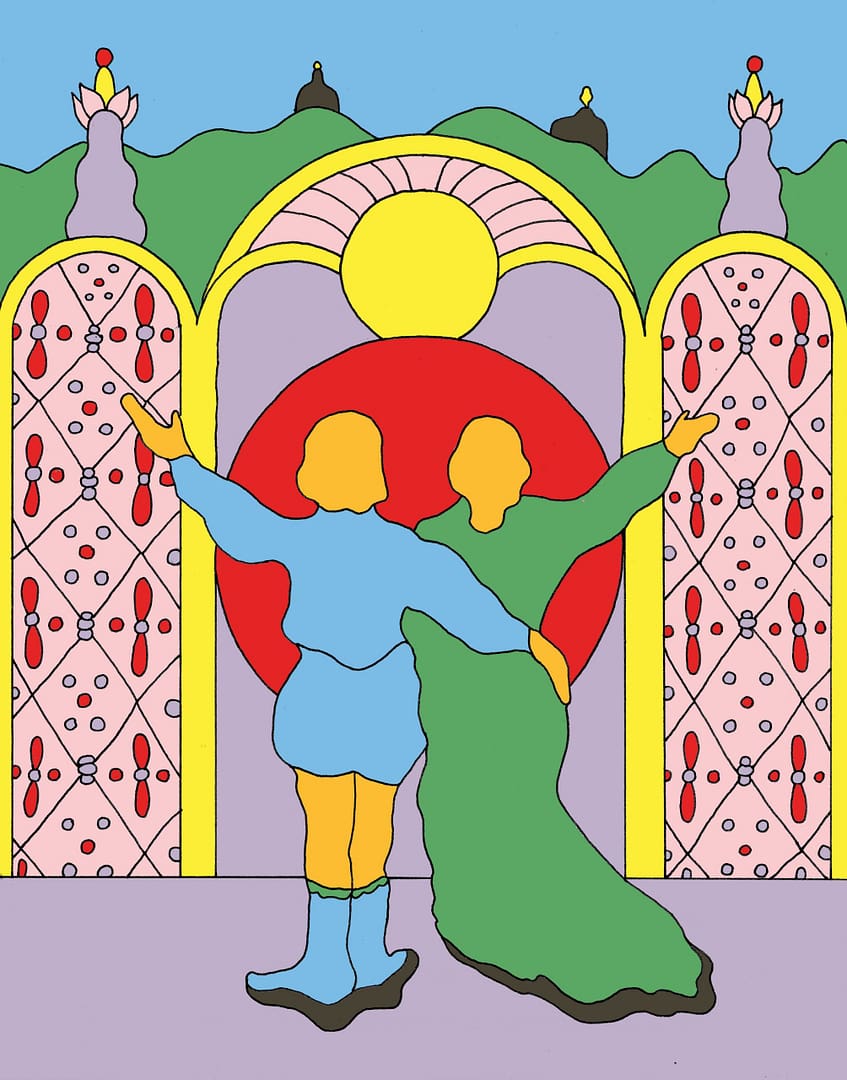 10 copas print ilustración Best digital illustrators from Barcelona, victurock new surrealism love edition paam artist