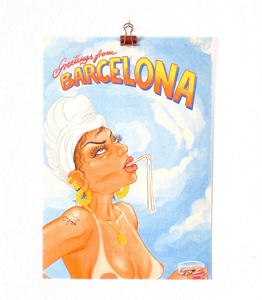 Greetings from Barcelona - SOLD OUT