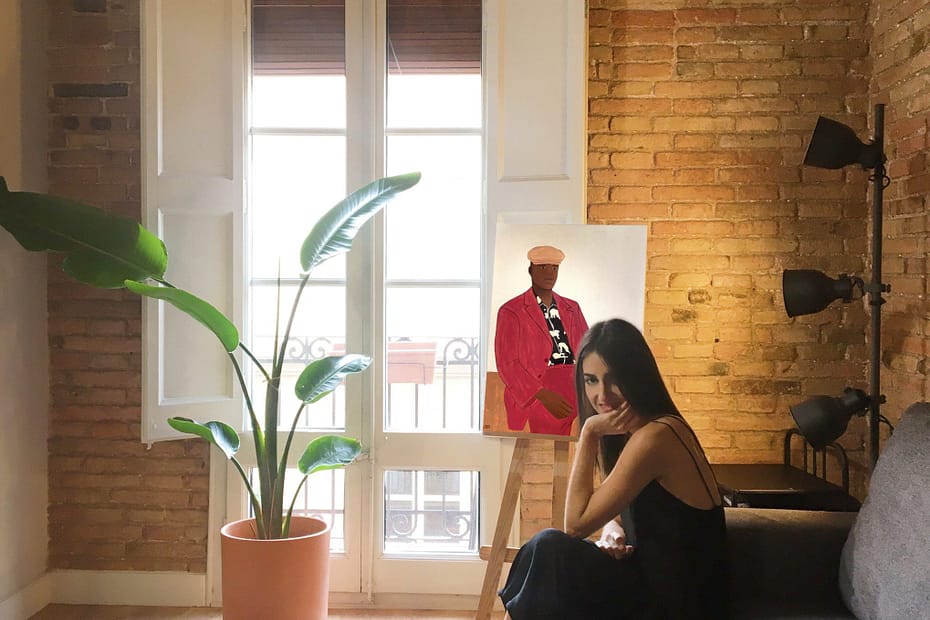 Ainhoa Montanchez artist based in Barcelona
